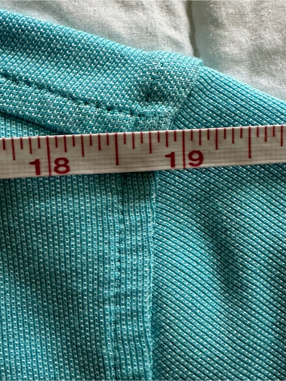 IZOD Advantage Performance Natural Stretch Polo Shirt Blue Radiance Size XL - Picture 7 of 9